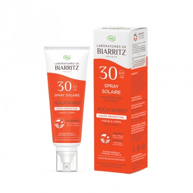 Protección solar natural spray cara y cuerpo SPF 30 Laboratoires de Biarritz