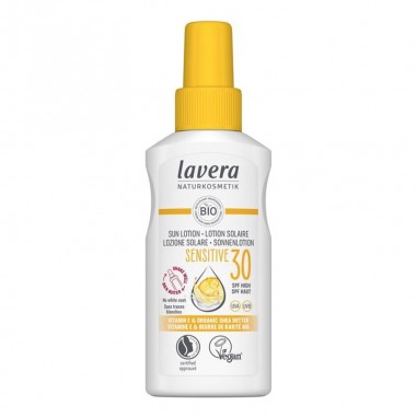 Loción solar sensitive SPF 30 lavera