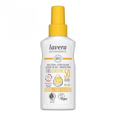 Loción solar niños sensitive SPF 50 lavera