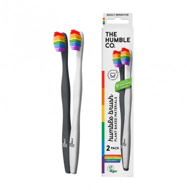 CEPILLO DIENTES PLANT BASED PACK 2UND PROUD ARCOIRIS EXTRA SUAVE