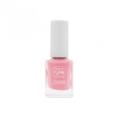 Esmalte uñas 03 rosa tutu NaturaSPA Cosmetics