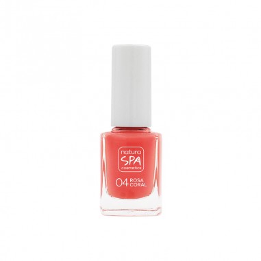 Esmalte uñas 04 rosa coral NaturaSPA Cosmetics