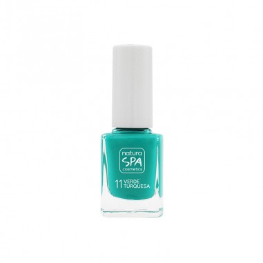 Esmalte uñas 11 verde turquesa NaturaSPA Cosmetics