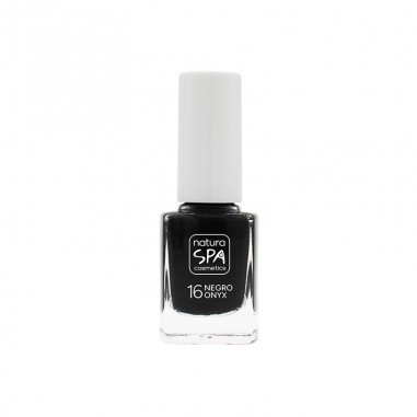 Esmalte uñas 16 negro onyx NaturaSPA Cosmetics