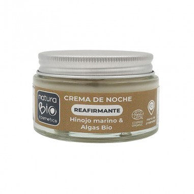 Crema de noche reafirmante hinojo de NaturaBIO Cosmetics