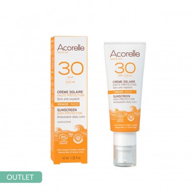 Crema solar facial SPF30 Acorelle