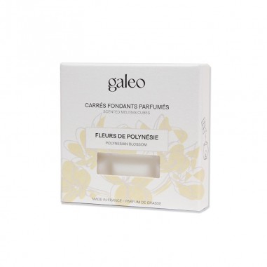 Tabletas fundentes perfumandas Flores de polinesia Galeo