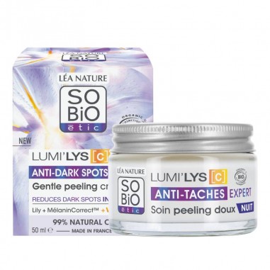 Crema noche peeling lum'lys (C) antimanchas expert So’BiO