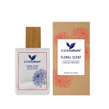 Eau de Parfum Floral Scent Cosnature: una fragancia fresca y elegante que aporta un toque floral y natural a tu día.