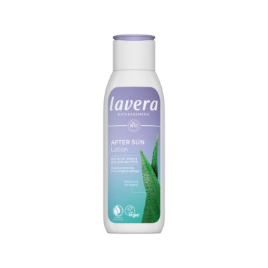 Loción Aftersun Aloe Vera & Manteca de Karité Bio de lavera - Hidratación y alivio para la piel después del sol